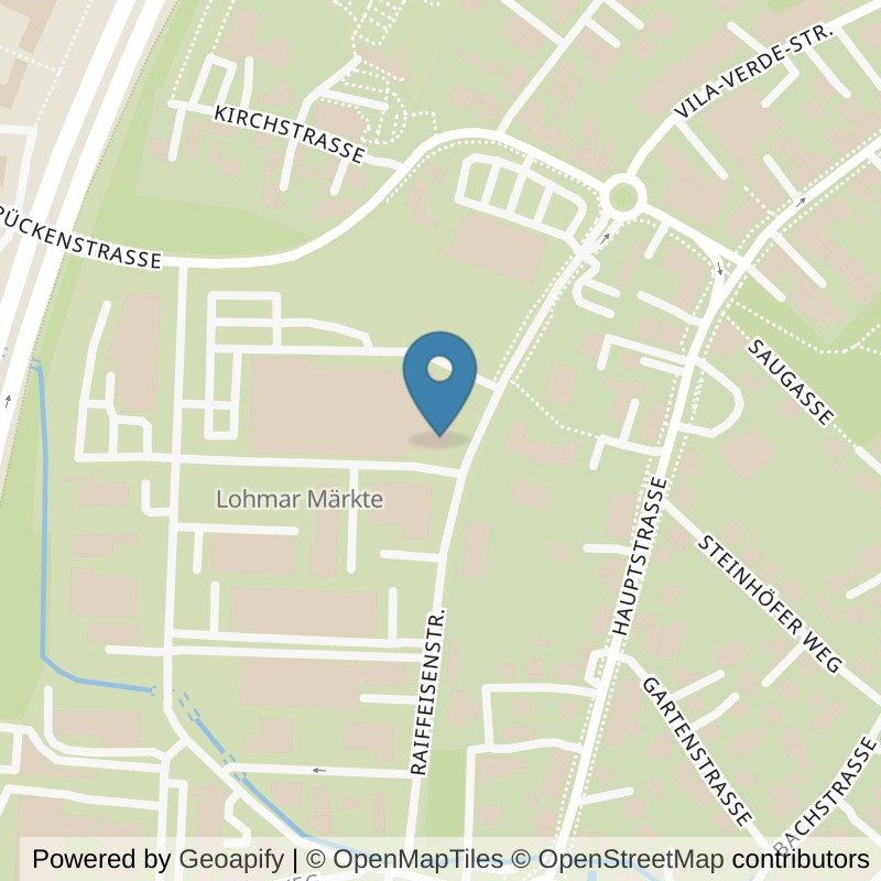 Map: location of FitnessKing Lohmar in Lohmar