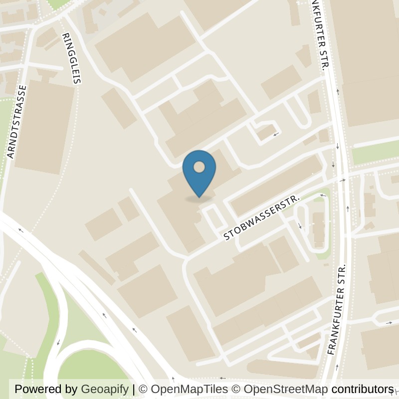 Map: location of FITNESSLAND Braunschweig-Stobwasserstrasse in Braunschweig