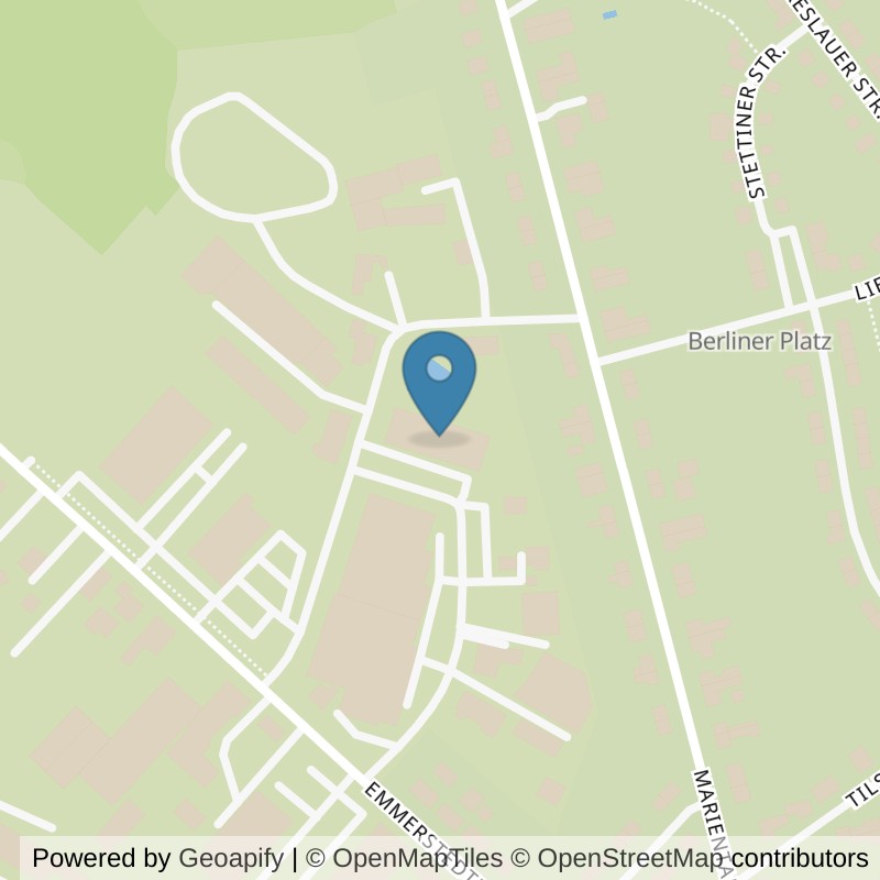 Map: location of FITNESSLAND Helmstedt in Helmstedt