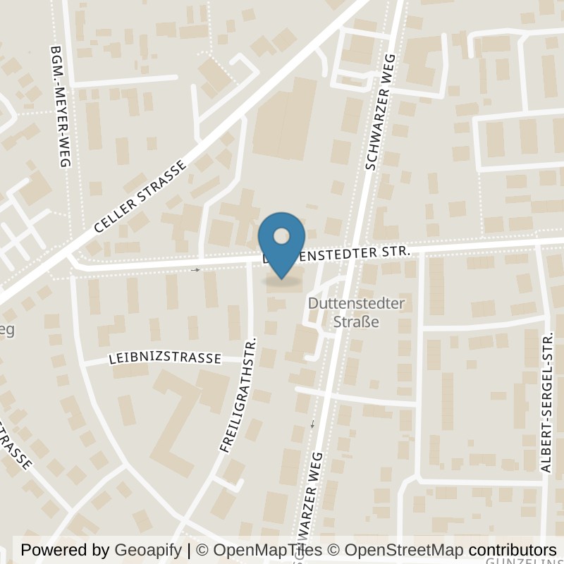 Map: location of FITNESSLAND HYGIA Ladies Peine in Peine
