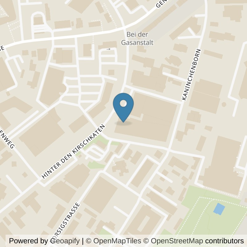 Map: location of FITNESSLAND Lübeck in Lübeck