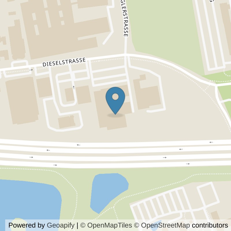 Map: location of FITNESSLAND Peine in Peine