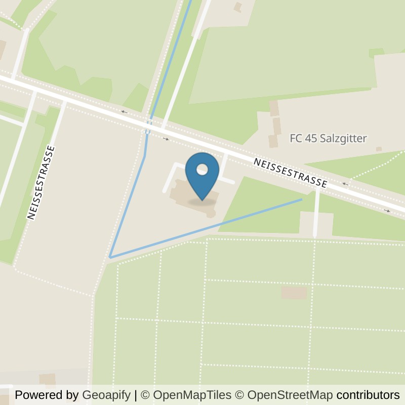 Map: location of FITNESSLAND Salzgitter in Salzgitter