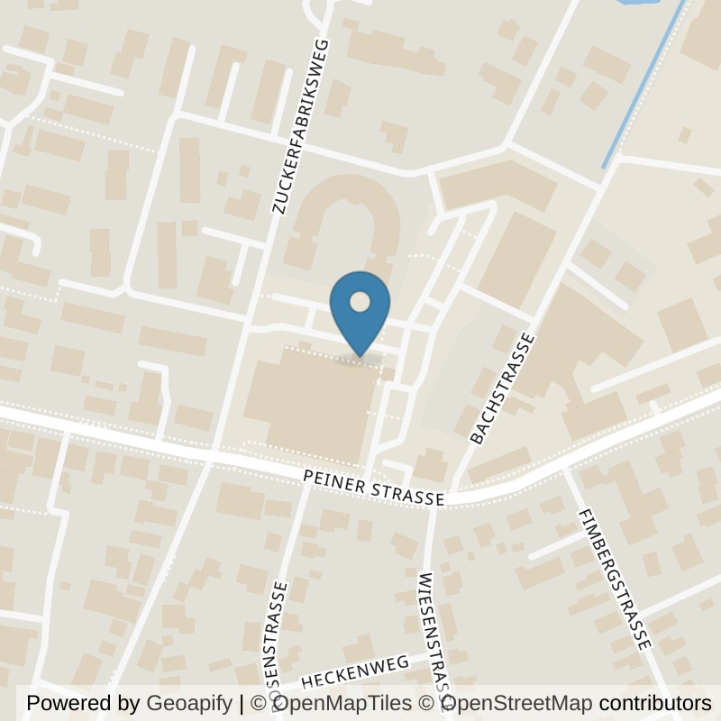 Map: location of FITNESSLAND Sehnde in Sehnde