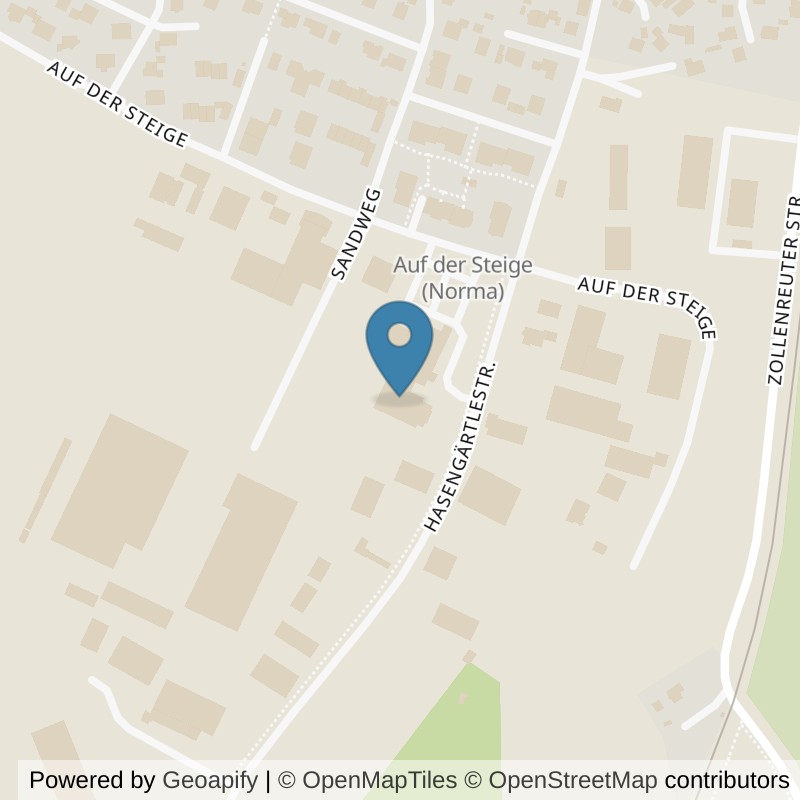 Map: location of fitnesspoint Aulendorf in Aulendorf