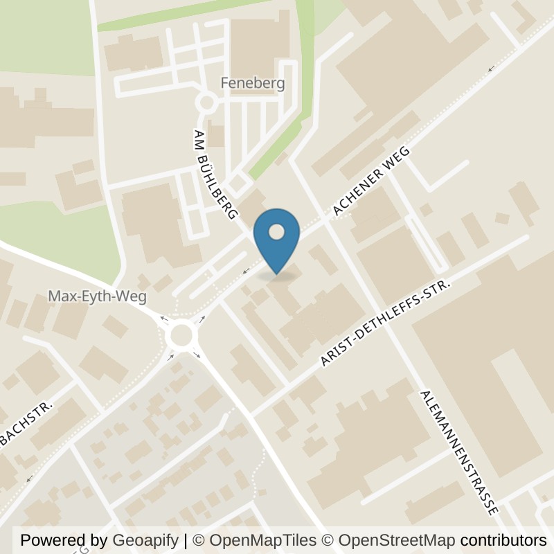Map: location of fitnesspoint Isny in Isny im Allgäu