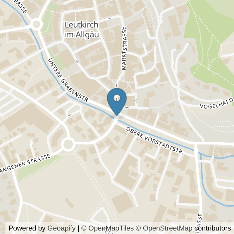 Map: location of fitnesspoint Leutkirch in Leutkirch im Allgäu