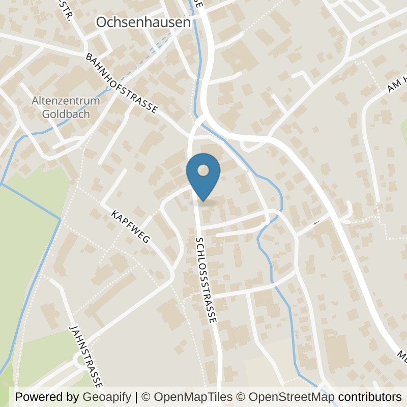 Map: location of fitnesspoint Ochsenhausen in Ochsenhausen
