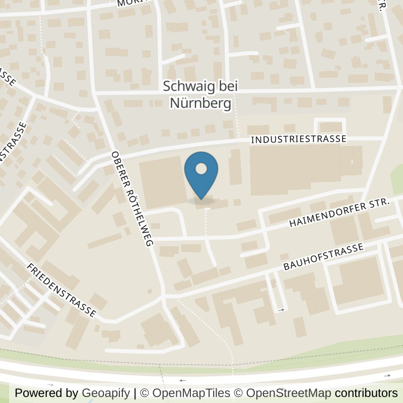 Map: location of fitnesspoint Schwaig in Schwaig bei Nürnberg
