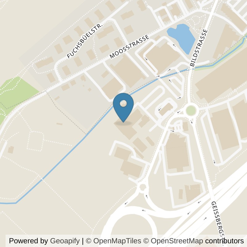 Map: location of FitnessRebellen Abtwil in St. Gallen