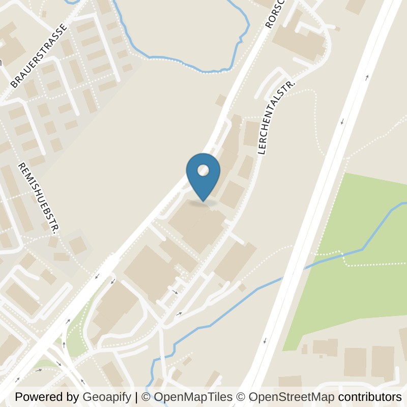Map: location of FitnessRebellen Neudorf SG in St. Gallen