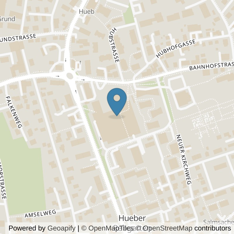Map: location of Fitnessstudio Daily-Fit Romanshorn in Romanshorn