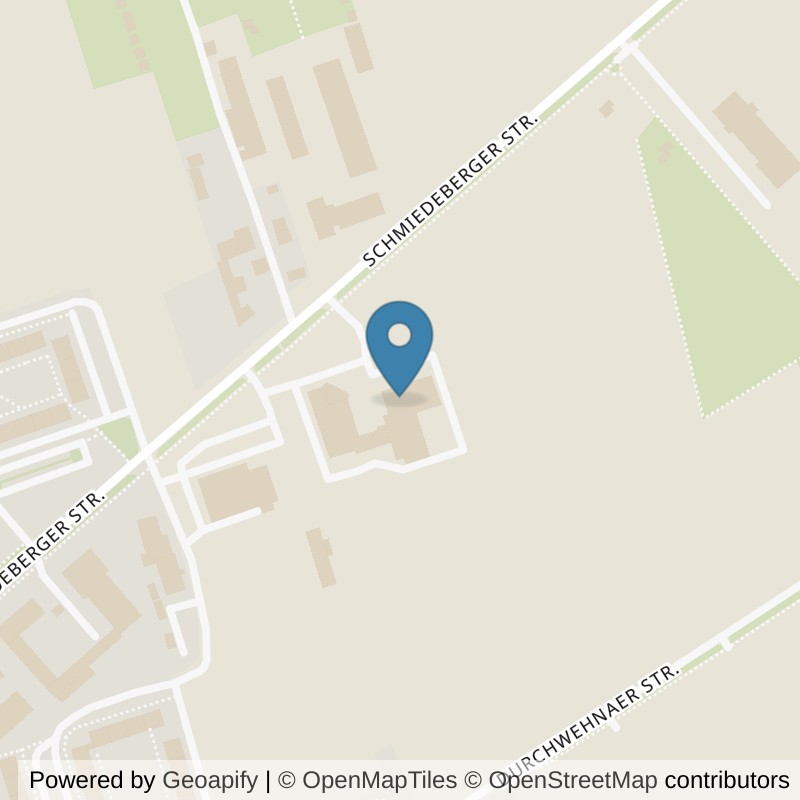 Map: location of Fitnessstudio Fit+ Bad Düben in Bad Düben