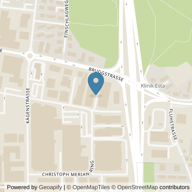 Map: location of Fitnesstreff Niklaus AG in Reinach