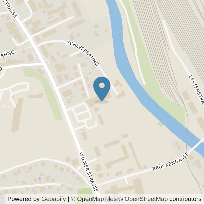 Map: location of FITNESSWELT Kosjak KG in Bruck an der Mur