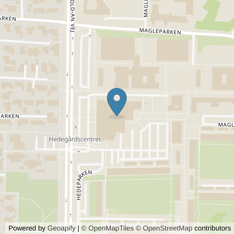 Map: location of FitnessX Ballerup in Ballerup