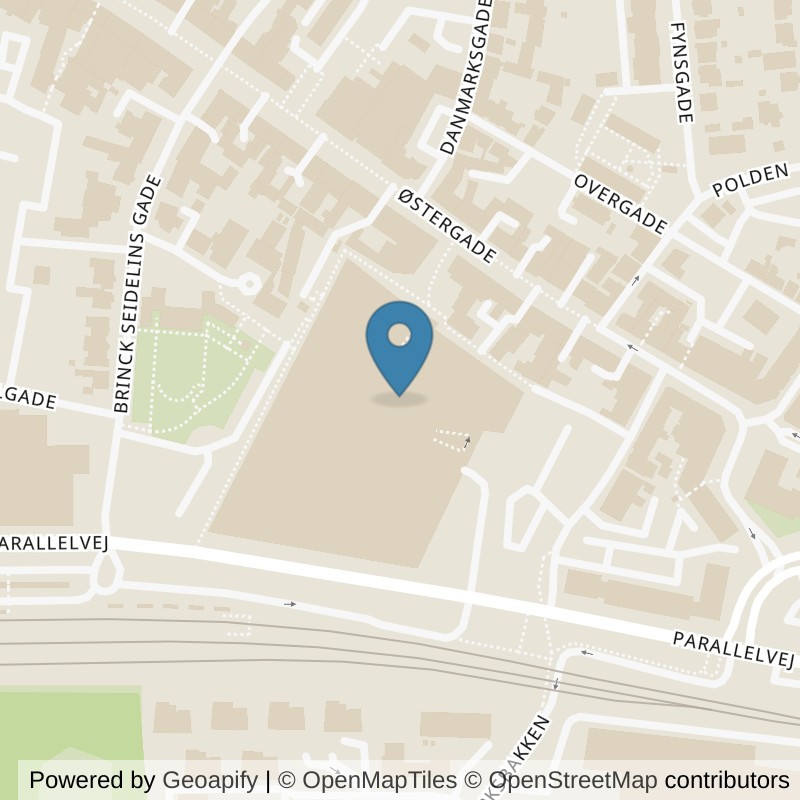 Map: location of FitnessX Hjørring in Hjørring