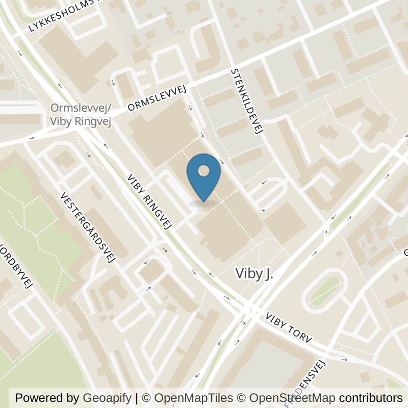 Map: location of FitnessX Aarhus, Viby in Viby