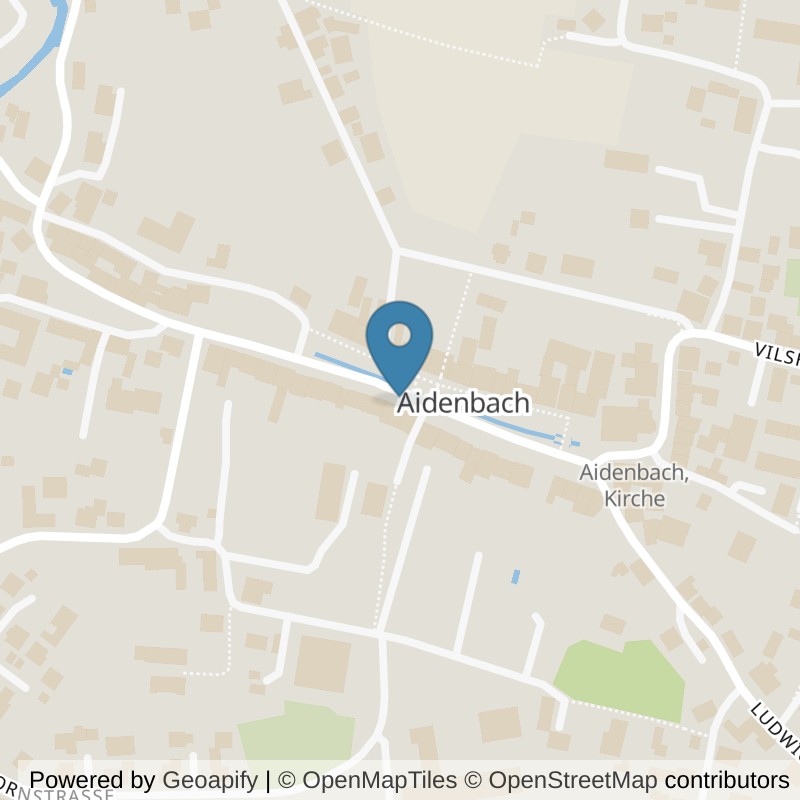 Map: location of FITOMAT Aidenbach in Aidenbach