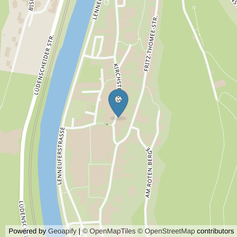 Map: location of FITOMAT Altena in Altena