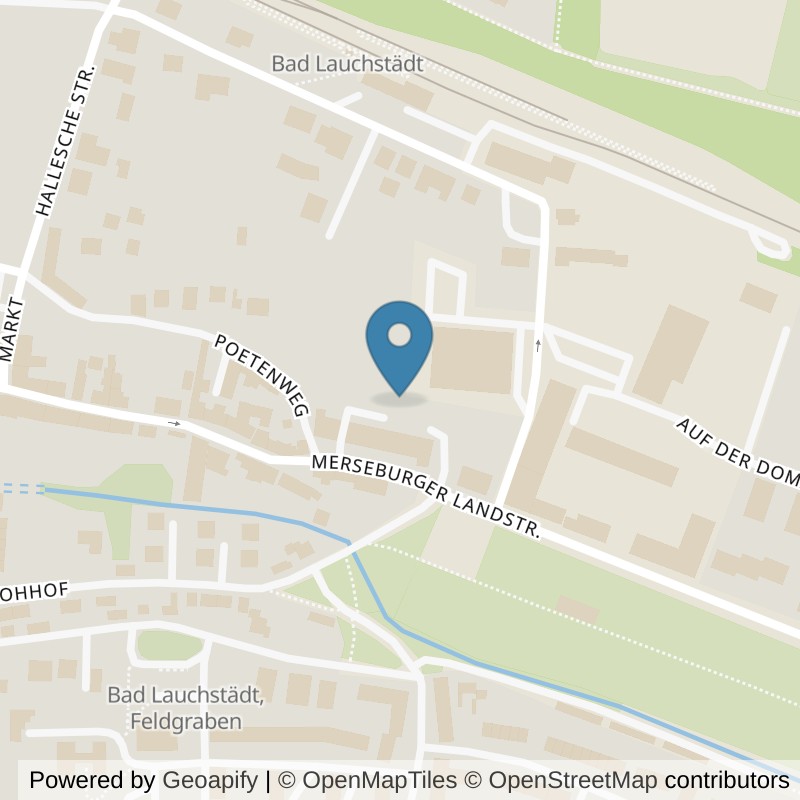 Map: location of FITOMAT Bad Lauchstädt in Bad Lauchstädt
