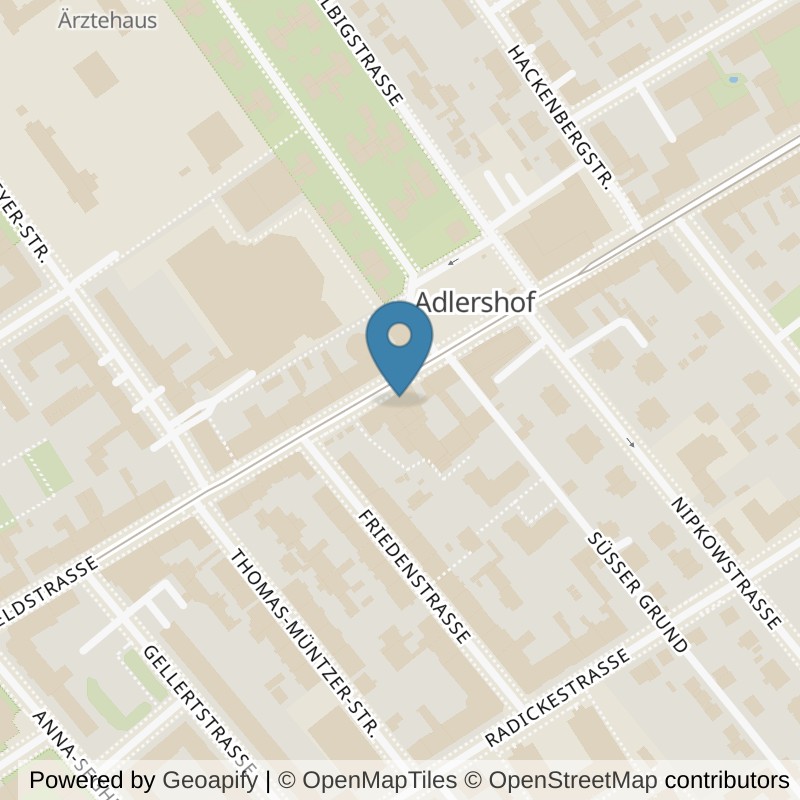 Map: location of FITOMAT Berlin Adlershof in Berlin