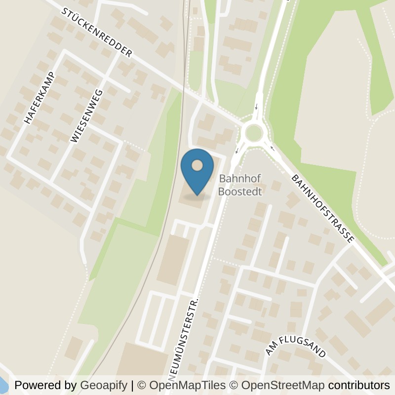 Map: location of FITOMAT Boostedt in Boostedt