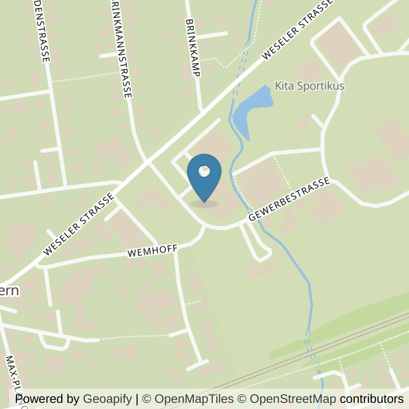Map: location of FITOMAT Buldern in Buldern