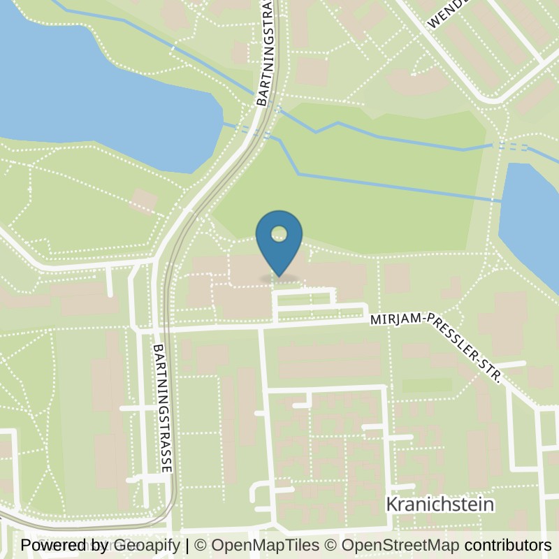 Map: location of FITOMAT Darmstadt Kranichstein in Darmstadt