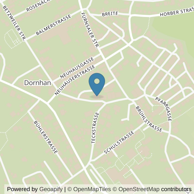 Map: location of FITOMAT Dornhan in Dornhan