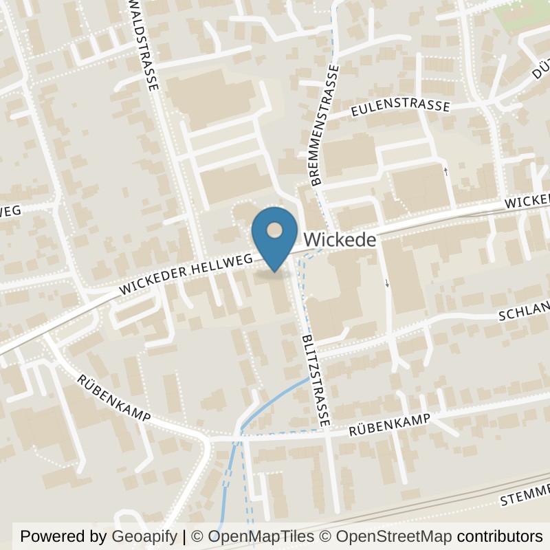 Map: location of FITOMAT Dortmund Wickede in Dortmund