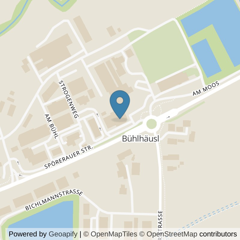 Map: location of FITOMAT Eching in Eching