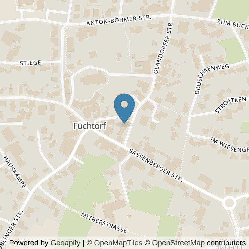 Map: location of FITOMAT Füchtorf in Füchtorf