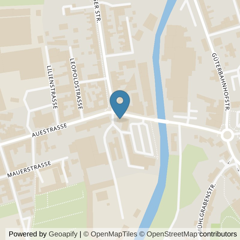 Map: location of FITOMAT Glauchau in Glauchau
