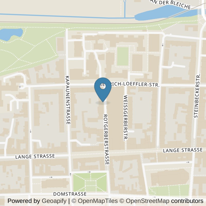 Map: location of FITOMAT Greifswald in Greifswald