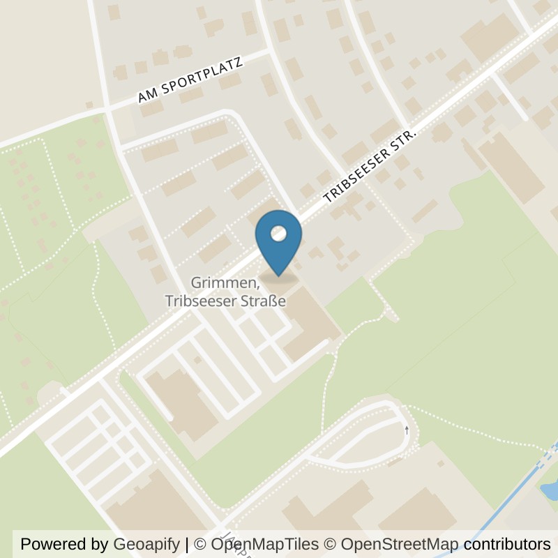 Map: location of FITOMAT Grimmen in Grimmen