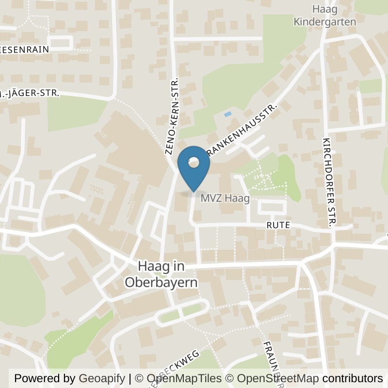 Map: location of FITOMAT Haag in Haag in Oberbayern