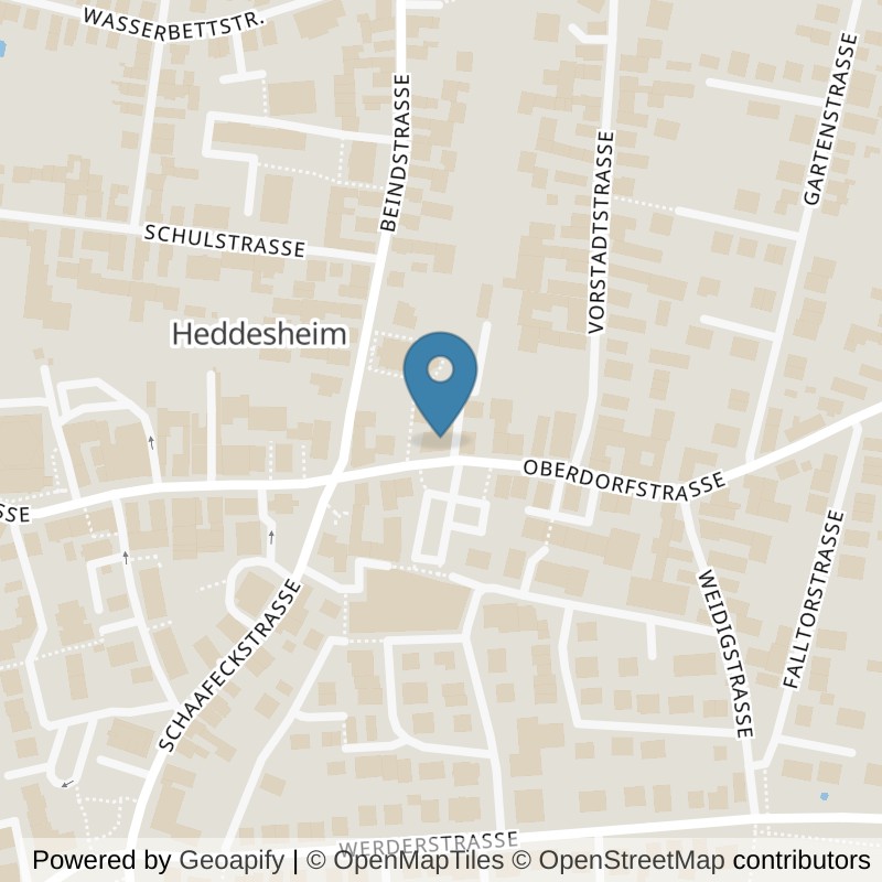 Map: location of FITOMAT Heddesheim in Heddesheim