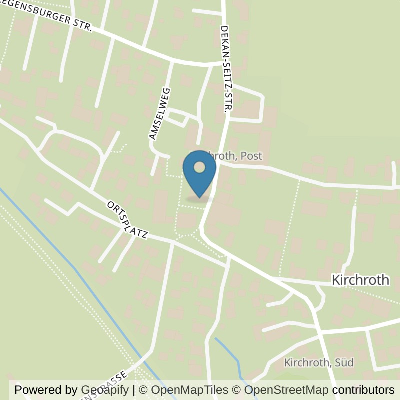 Map: location of FITOMAT Kirchroth in Kirchroth