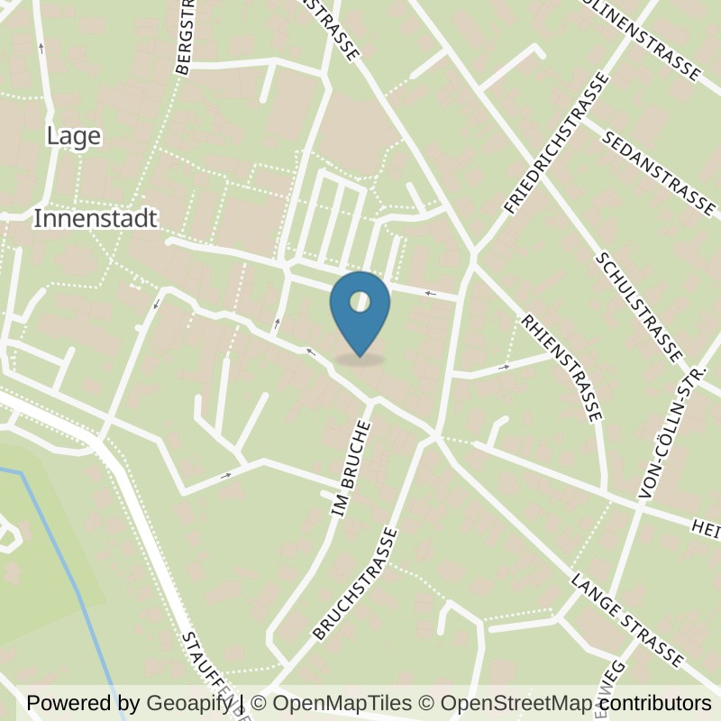 Map: location of FITOMAT Lage Lippe in Lage