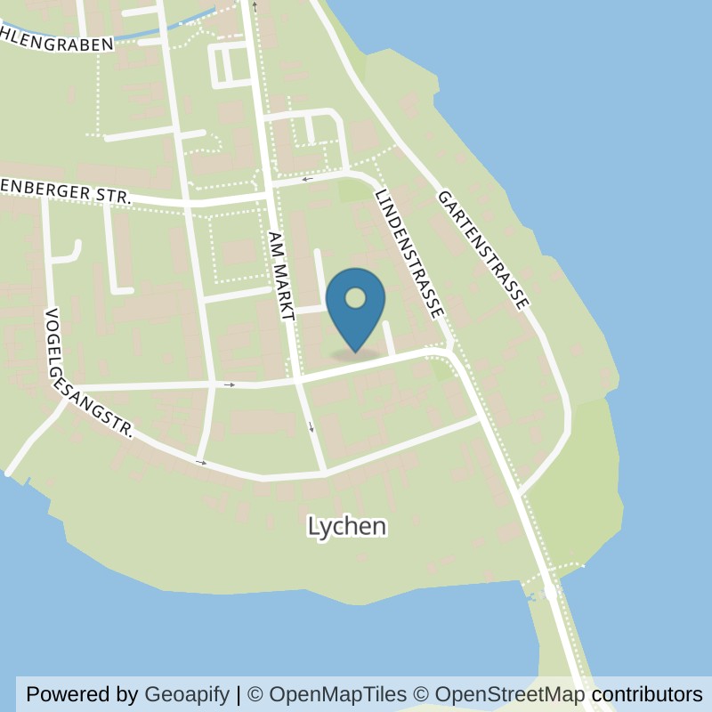 Map: location of FITOMAT Lychen in Lychen
