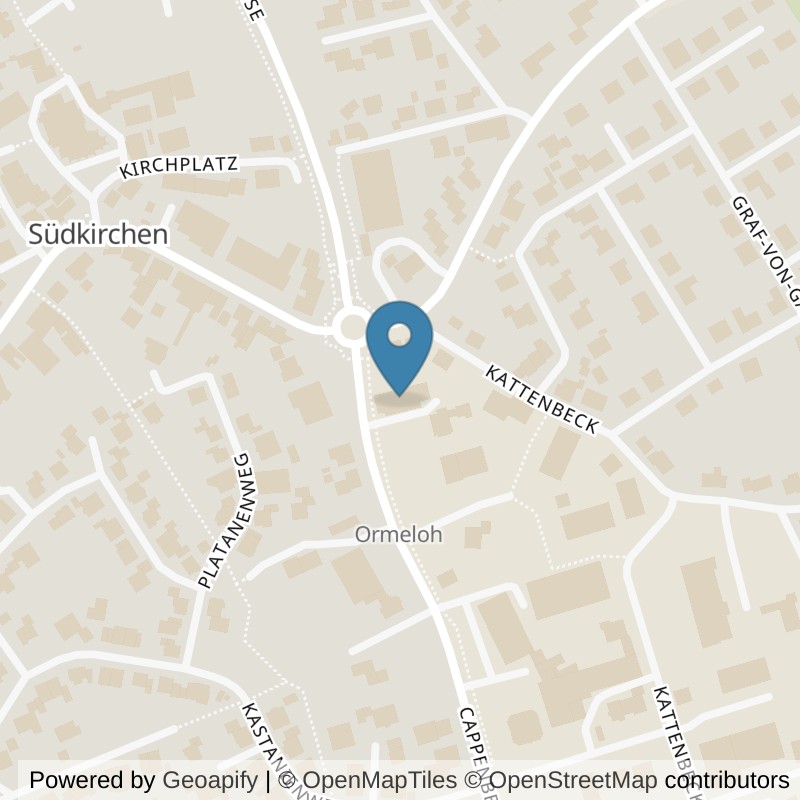 Map: location of FITOMAT Nordkirchen in Nordkirchen