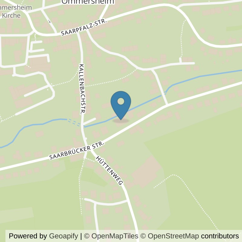 Map: location of FITOMAT Ommersheim in Mandelbachtal