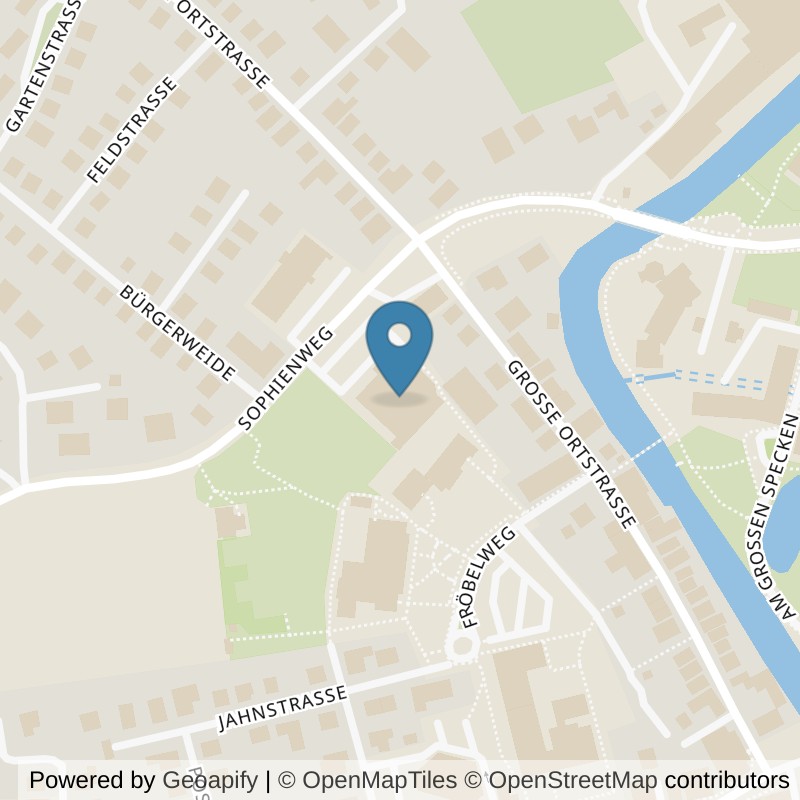 Map: location of FITOMAT Otterndorf in Otterndorf