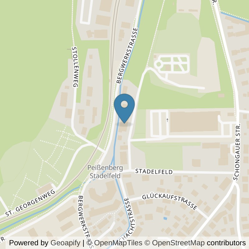 Map: location of FITOMAT Peißenberg in Peißenberg