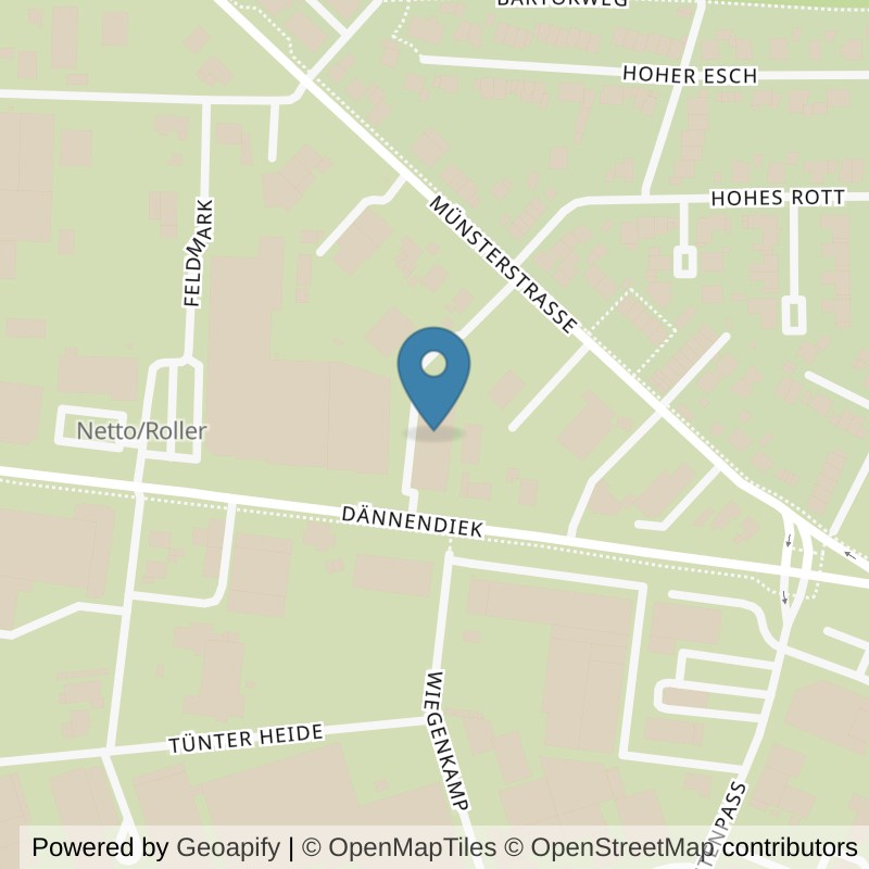 Map: location of FITOMAT Rhede in Rhede