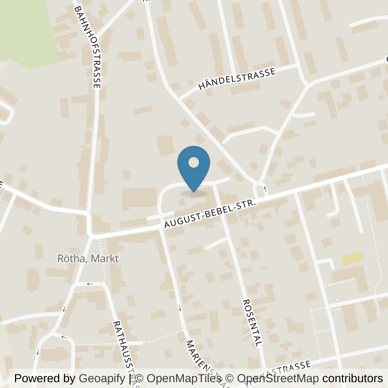Map: location of FITOMAT Rötha in Rötha
