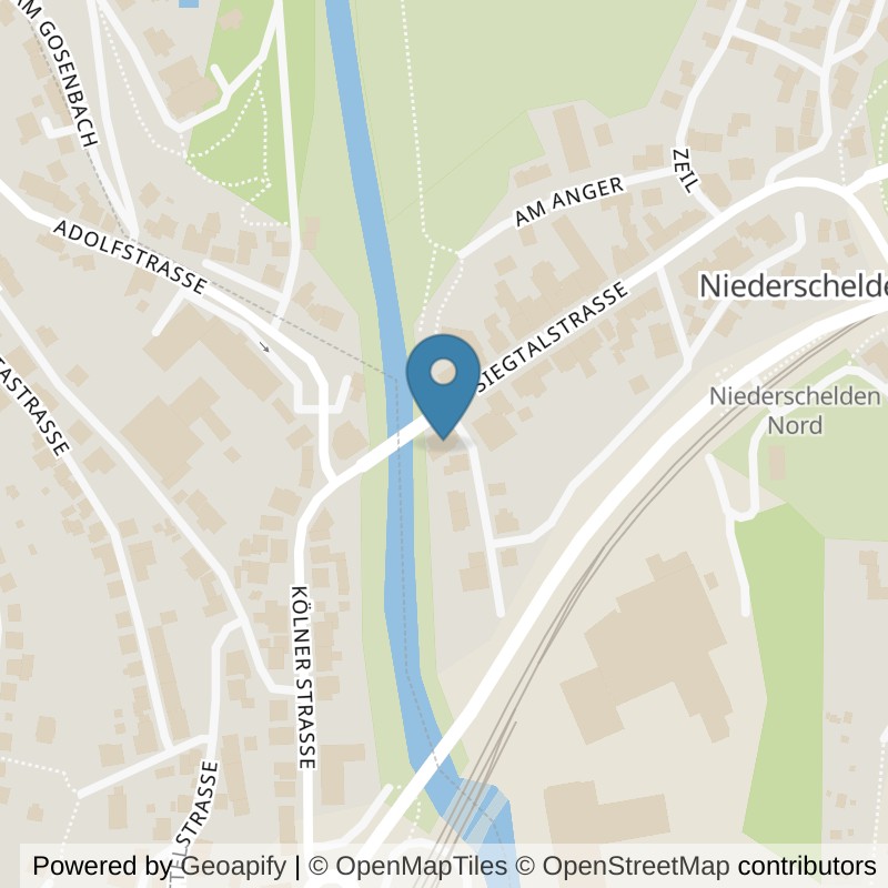 Map: location of FITOMAT Siegen Niederschelden in Siegen