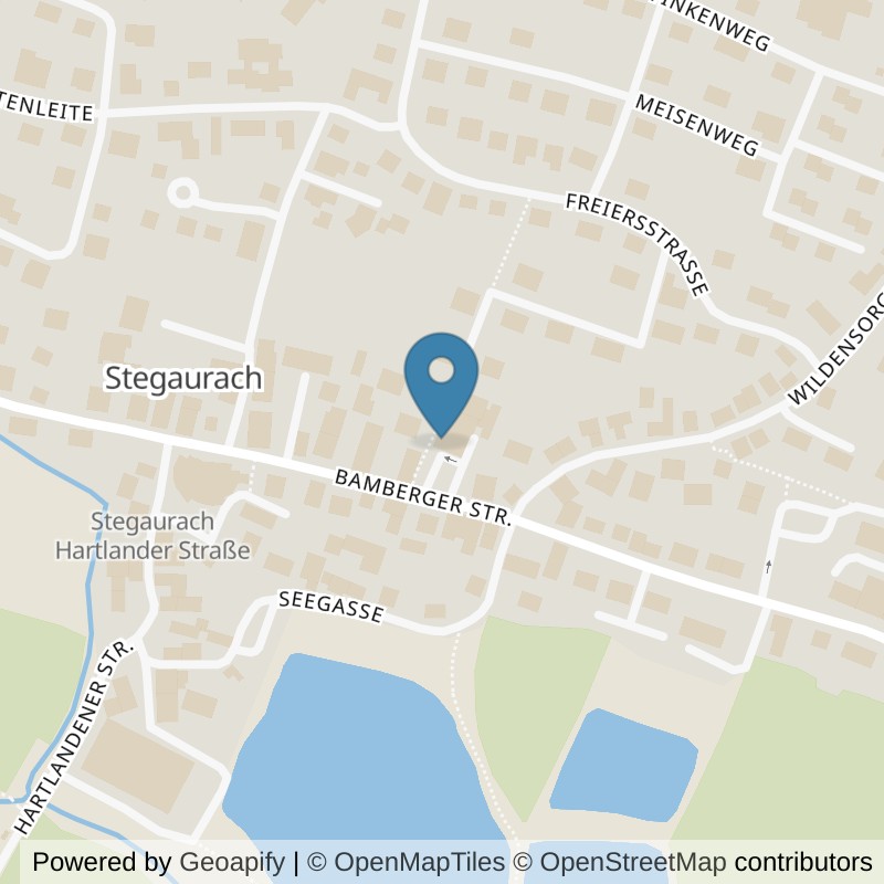 Map: location of FITOMAT Stegaurach in Stegaurach