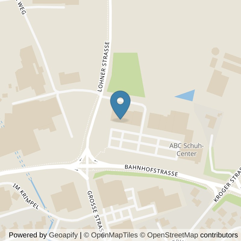 Map: location of FITOMAT Steinfeld in Steinfeld (Oldenburg)